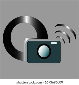 icon camera design and clipart
