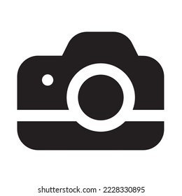 Icon camera device and technology Illustration