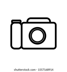 icon camera digital for web or apps design