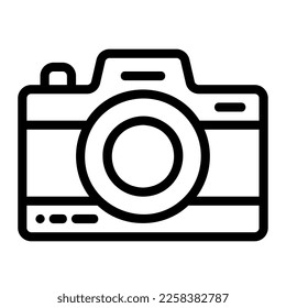 Die Illustration von Symbolkameras kann für Web-App-Infografiken usw. verwendet werden