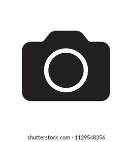 Icon camera. Logo, design, universal, business, social media. Pixel perfect. Vector Eps10.