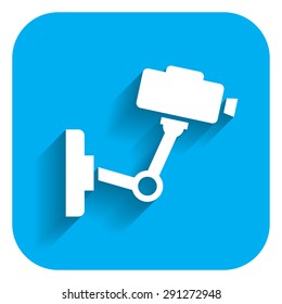 Icon of camera performing video monitoring