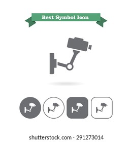 Icon of camera performing video monitoring