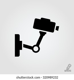 Icon of camera performing video monitoring