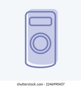 Icon Camera Remote Control. related to Photography symbol. two tone style. simple design editable. simple illustration