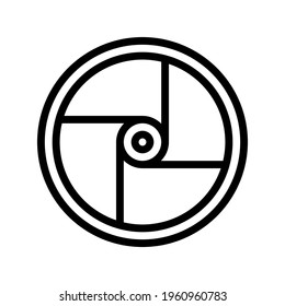 Icon Camera With Style Outline