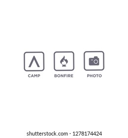 ICON CAMP - VECTOR