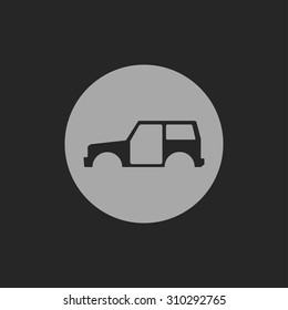 icon of car body