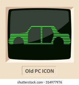 icon of car body