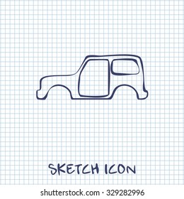 icon of car body