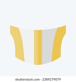 Icon Car Bonnet. related to Car Parts symbol. flat style. simple design editable. simple illustration