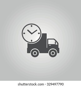 Icon car delivery.