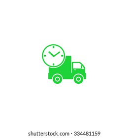 Icon car delivery.