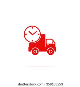 Icon car delivery.
