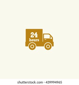 Icon car delivery.