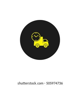 Icon car delivery.