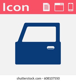 icon of car door
