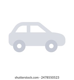 Icono del coche en estilo de diseño editable, pixel Vector perfecto
