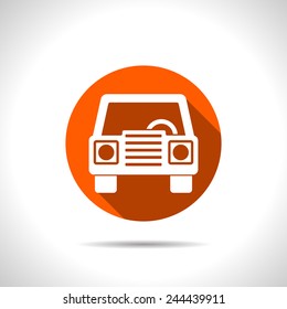 icon of car front
