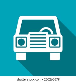icon of car front