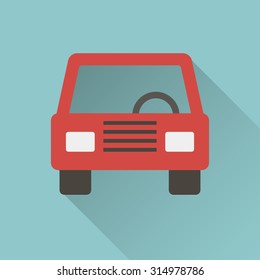 icon of car front