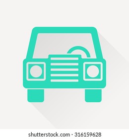 icon of car front