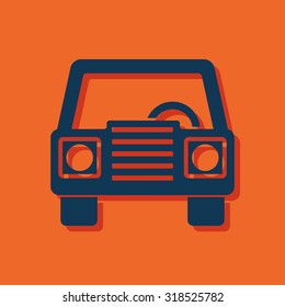 icon of car front
