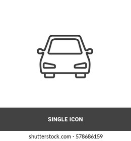 icon car single icon graphic design