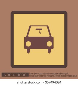 Icon car. Vehicles.  icon of transport.
