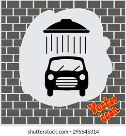 icon of car wash