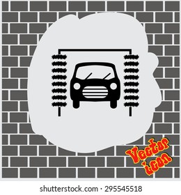 icon of car wash