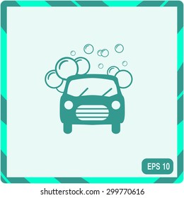 icon of car wash