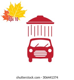icon of car wash