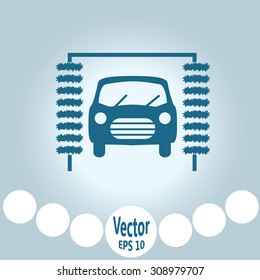 icon of car wash