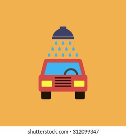 icon of car wash