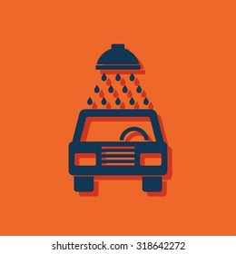 icon of car wash