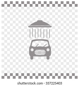 Icon of car wash.