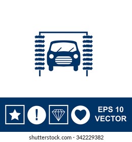 Icon of car wash.