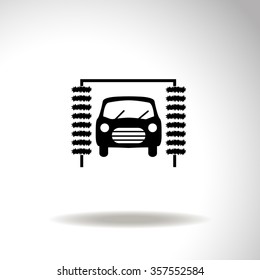 Icon of car wash.