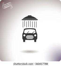 Icon of car wash.