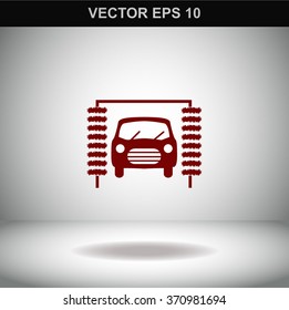 Icon of car wash.
