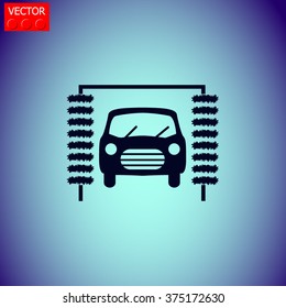 Icon of car wash.