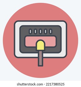 Icon Carpet Clean. related to Laundry symbol. color mate style. simple design editable. simple illustration, good for prints