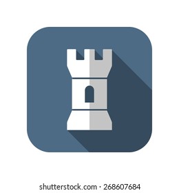 icon of castle tower