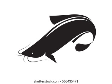 Icon Catfish, Vector