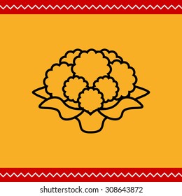 Icon of cauliflower curd