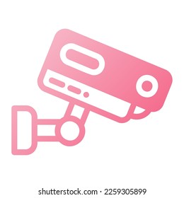 Icono cctv Ilustración se puede usar para infografía de la aplicación web etc