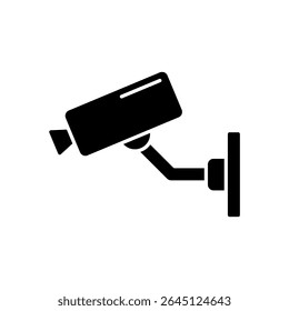 Icono de un cctv, aislado contra un fondo limpio.