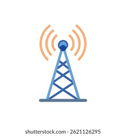An icon for cellular communication towers.