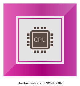 Icon of central processing unit